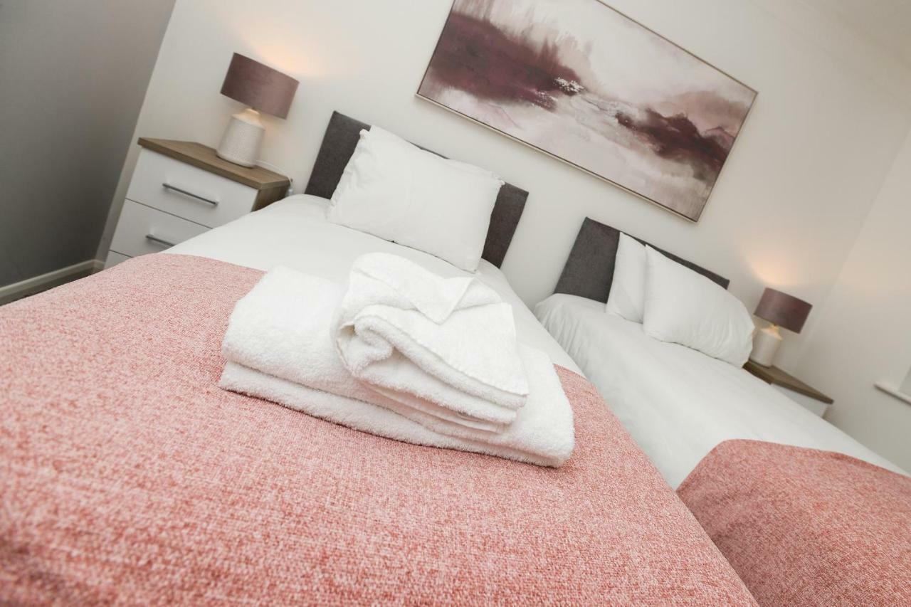 نوتينغهام Brook Court - City Edge Stay Modern 2Bed Apartment المظهر الخارجي الصورة